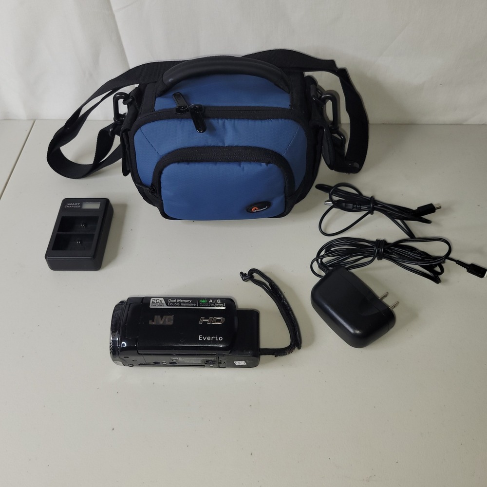JVC Everio GZ-HM300BU Camcorder HD 20x‎ Optical Zoom